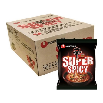 Nongshim - Instant Noodles Shin Red Super Spicy - 20 bags