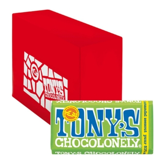 Tony's Chocolonely - Dark Almond Sea salt - 15x 180g