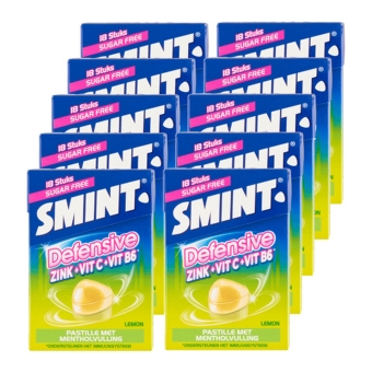 Smint - Defensive Lemon - 10x 18 pcs