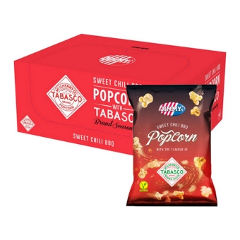 Jimmy's - Popcorn Tabasco Sweet Chili BBQ - 21 Mini bags