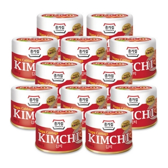 Jongga - Kimchi (Napa Cabbage) - 12x 160g