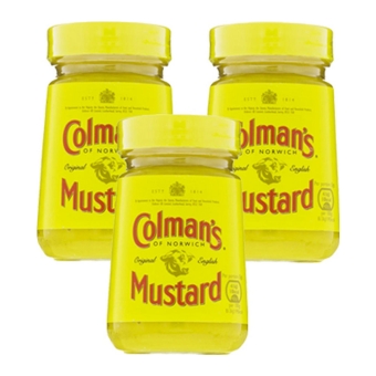 Colman's - English Mustard - 3x 100g