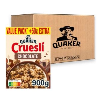 Quaker - Cruesli Chocolate - 4x 900g