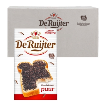 De Ruijter - Chocolate sprinkles dark - 18x 390g