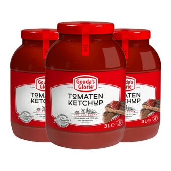 Gouda's Glorie - Tomato Ketchup - 3x 3 ltr