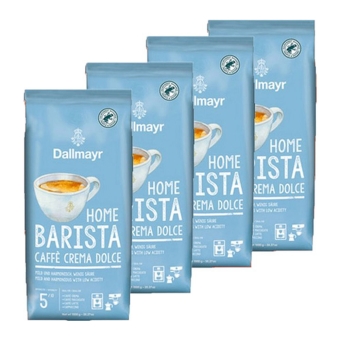 Dallmayr - Home Barista Caffè Crema Dolce Beans - 4x 1kg