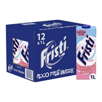 Fristi - Red fruit - 12x 1 ltr