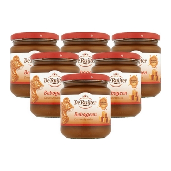 De Ruijter - Bebogeen Caramel spread - 6x 360g