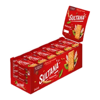 Sultana - Fruit Biscuit Naturel - 24x 3 pcs