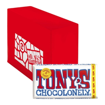 Tony's Chocolonely - White chocolate - 15x 180g