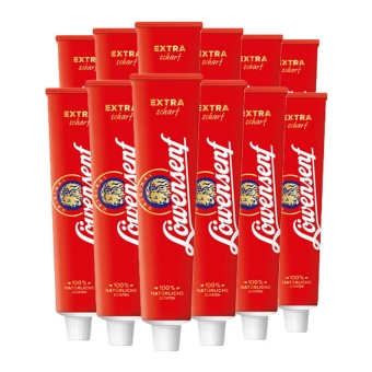 Löwensenf - Mustard Extra Hot - 12x 200ml