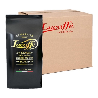 Lucaffé - Mr. Exclusive 100% arabica Beans - 12x 1kg