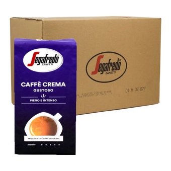 Segafredo - Caffe Crema Gustoso Beans - 4x 1kg