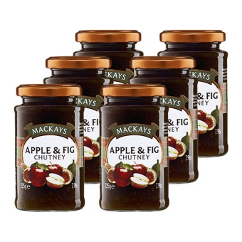 Mackays - Apple & Fig Chutney - 6x 225g