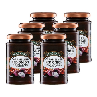 Mackays - Caramelised Red Onion Marmalade with Chili - 6x 225g