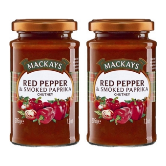 Mackays - Red Pepper & Smoked Paprika Chutney - 2x 205g