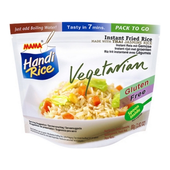 Mama Handi Rice - Instant Fried Rice Vegetarian - 10 bags