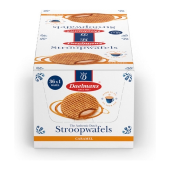 Daelmans - Jumbo Caramel Stroopwafels - 36 x 1