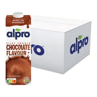 Alpro - Soya Drink Chocolate - 4x 1ltr