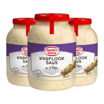 Gouda's Glorie - Garlic Sauce - 3x 3 ltr