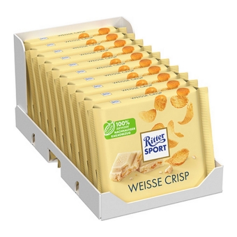 Ritter Sport - White Crisp - 10x 100g