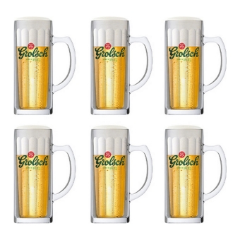Grolsch - Beer Mug 500ml - Set of 6