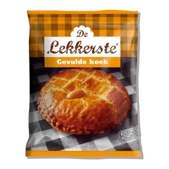 De Lekkerste - Almond Filled Cookies (With real butter) - 16x 100g