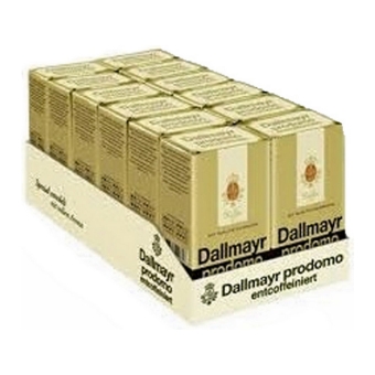 Dallmayr - Prodomo Decaffeinated Ground Coffee - 12x 500g