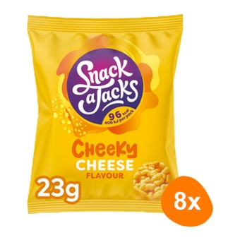 Snack a Jacks - Rice Cake Cheese - 8x 23g