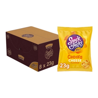 Snack a Jacks - Rice Cake Cheese - 8x 23g