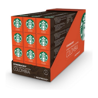 Starbucks - Single Origin Colombia Medium Roast by Nespresso - 12x 10 Capsules