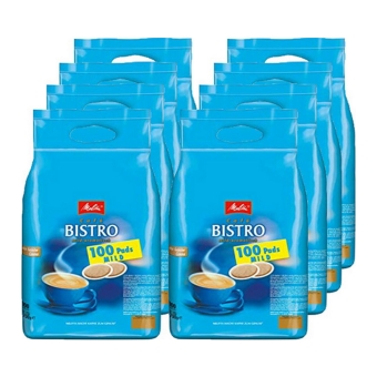 Melitta - Bistro Mild - 8x 100 pads