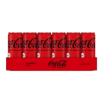 Coca Cola - Zero - 24x 330ml