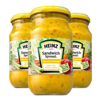 Heinz - Sandwich Spread Spicy Vegetables - 3x 303g