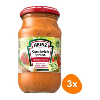 Heinz - Sandwich Spread Tomato Spring Onion - 3x 303g