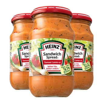 Heinz - Sandwich Spread Tomato Spring Onion - 3x 303g
