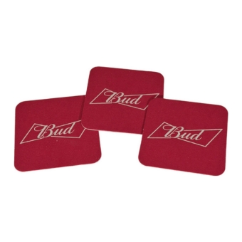 Bud - Beer coasters - 100 pieces