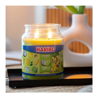 Haribo - Scented Candle Coconut Lime - 510g