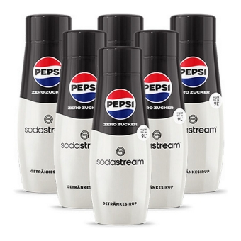 SodaStream - Pepsi Zero Syrup - 6x 440ml
