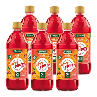Slimpie - Tutti Frutti Kids Lemonade syrup - 6x 580ml