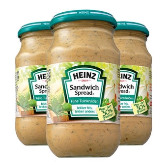 Heinz - Sandwich Spread Fine Garden Herbs - 3x 300g