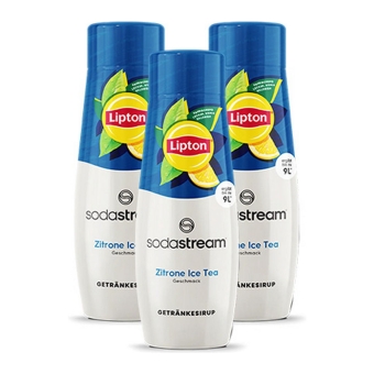 SodaStream - Lipton Ice Tea Lemon Syrup - 3x 440ml