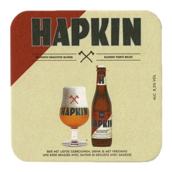 Hapkin - Beer Mats - 400 pcs. (4x 100 pcs.)