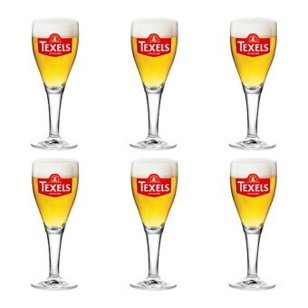 Texels - Beerglass on Foot 300ml - Set of 6