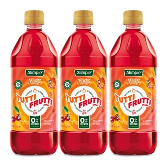 Slimpie - Tutti Frutti Kids Lemonade syrup - 3x 580ml