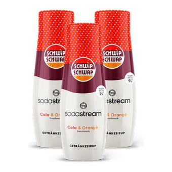 SodaStream - Schwip Schwap Syrup - 3x 440ml