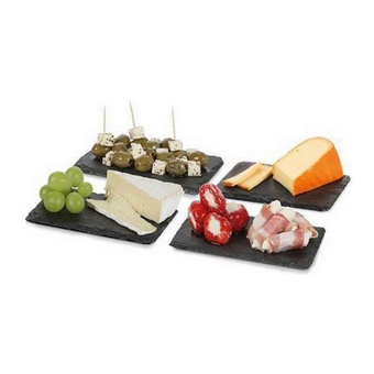 Boska - Tapas Boards Slate  (16 cm) - Set of 4