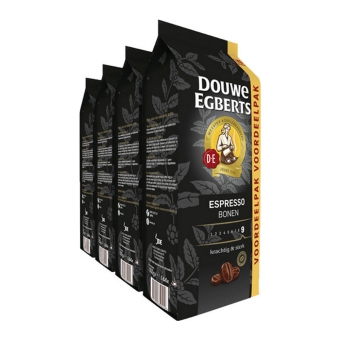 Douwe Egberts - Espresso Beans - 4x 1kg
