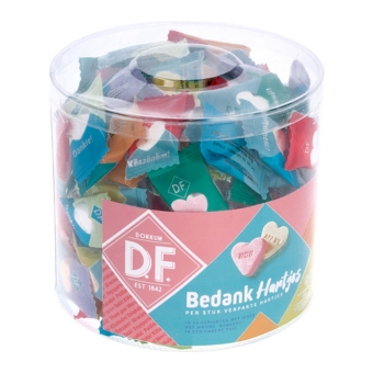 D.F. - Thank You Hearts - 200 pieces