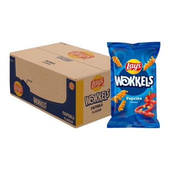 Lay's - Wokkels Bell Pepper (Paprika) - 24 Minibags